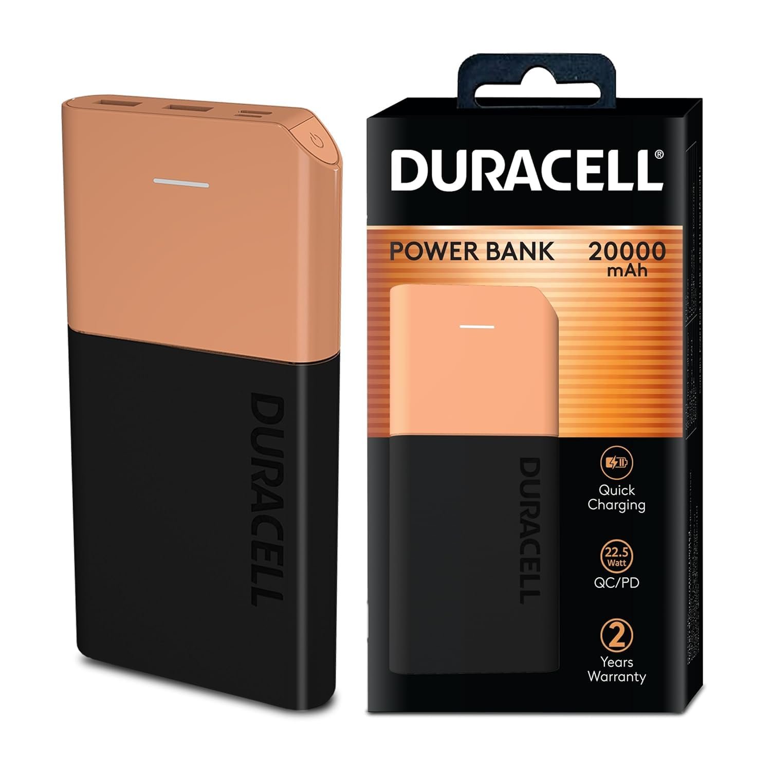 Duracell 20,000mAh 22.5W Power Bank product image