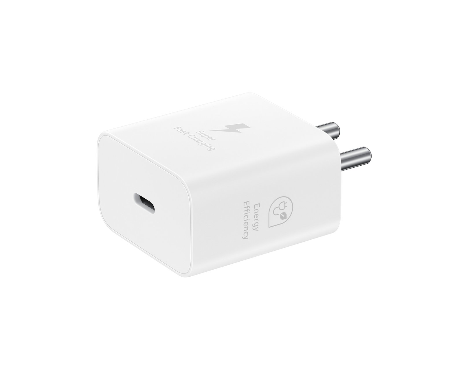 Angled view of the white EP-T2510 adaptor body and USB-C port.